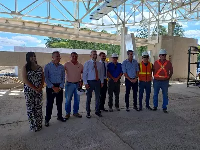 Gobernador recorre obra del Aeropuerto